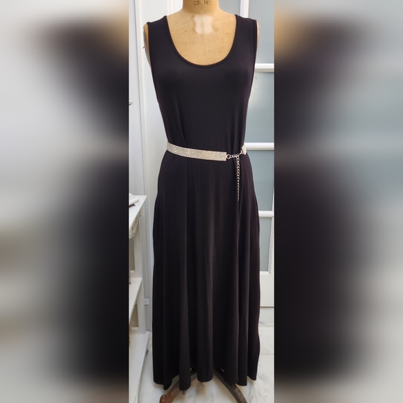 1990s Rhinestone Belt Adjustable Glitzy Vintage - Picture 6 of 6